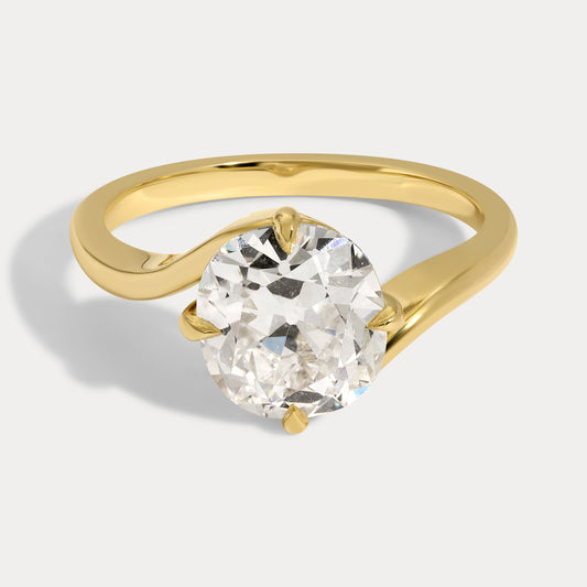 Willow - 2.42ct Lab Grown Old Mine Engagement Ring