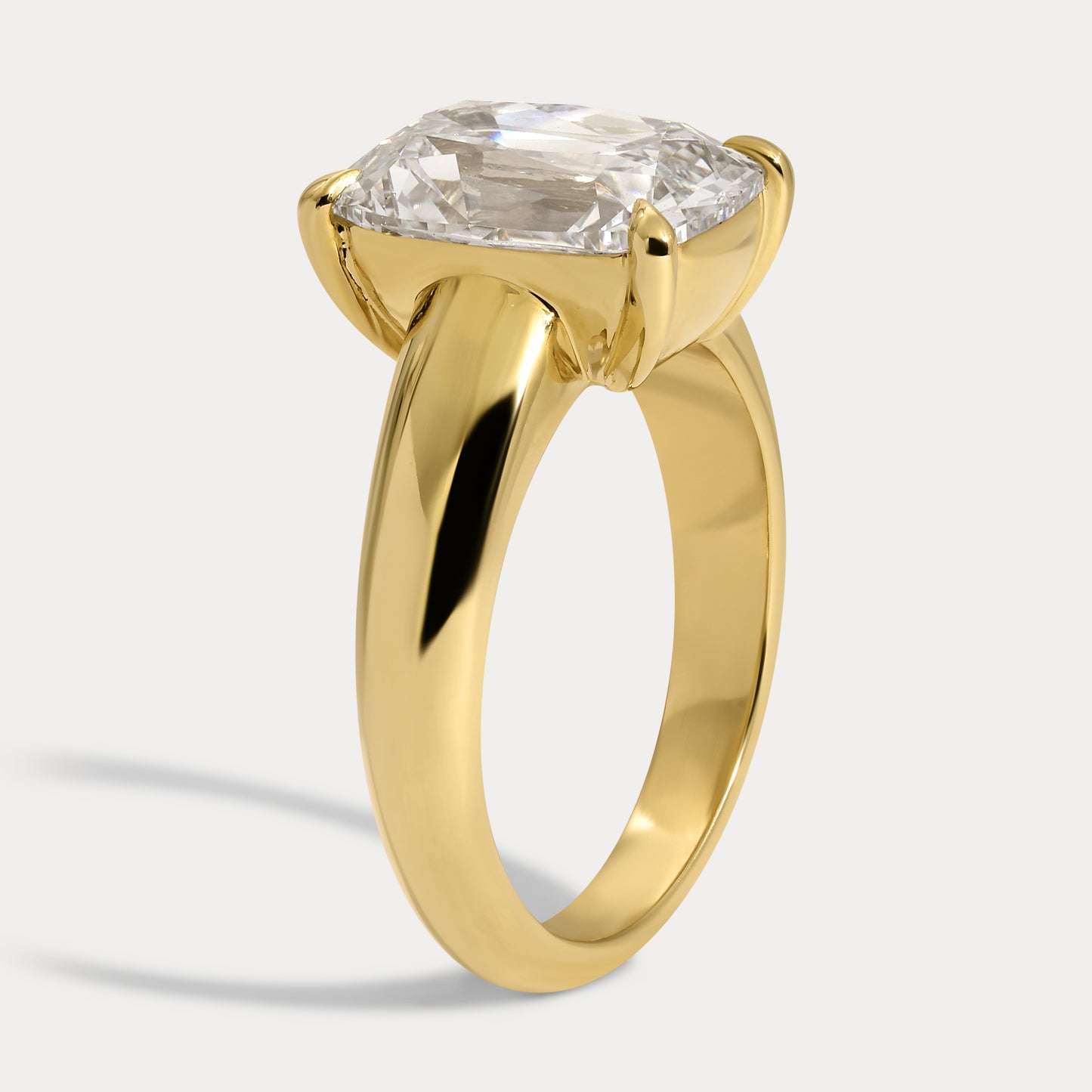 Evie - 3.56ct Lab Grown Old Mine Engagement Ring