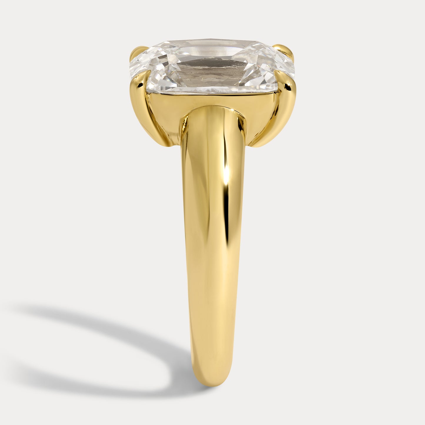 Evie - 3.56ct Lab Grown Old Mine Engagement Ring