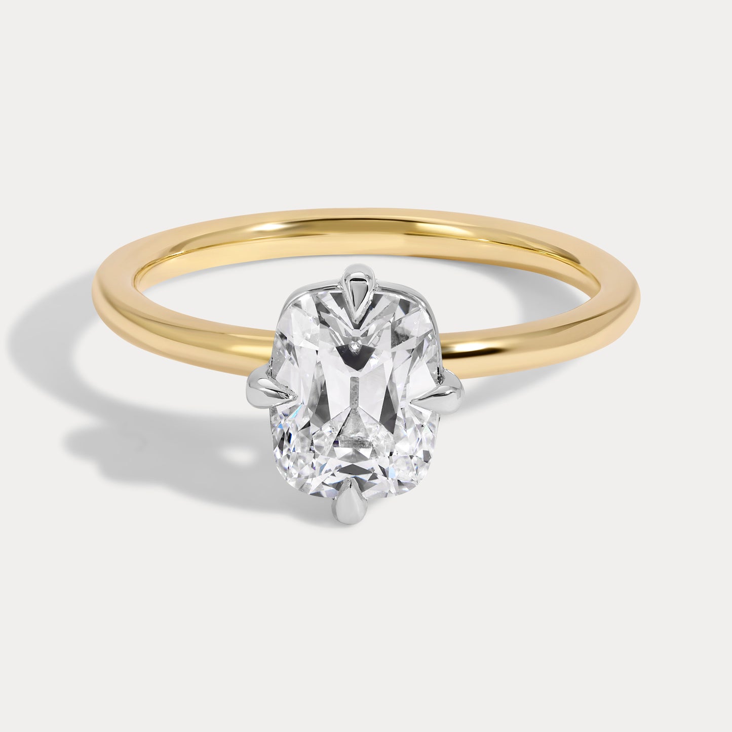 Lia - 1.29ct Lab Grown Old Mine Engagement Ring