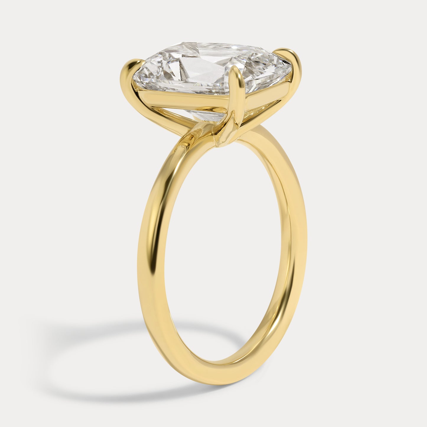 Sadie - 4.07ct Lab Grown Old Mine Engagement Ring