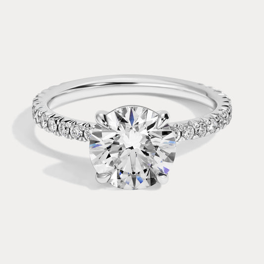 Kellie - 2.36ct Lab Grown Round Engagement Ring