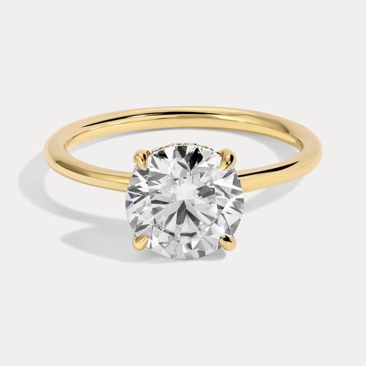 Allie - 2.00ct Lab Grown Round Engagement Ring