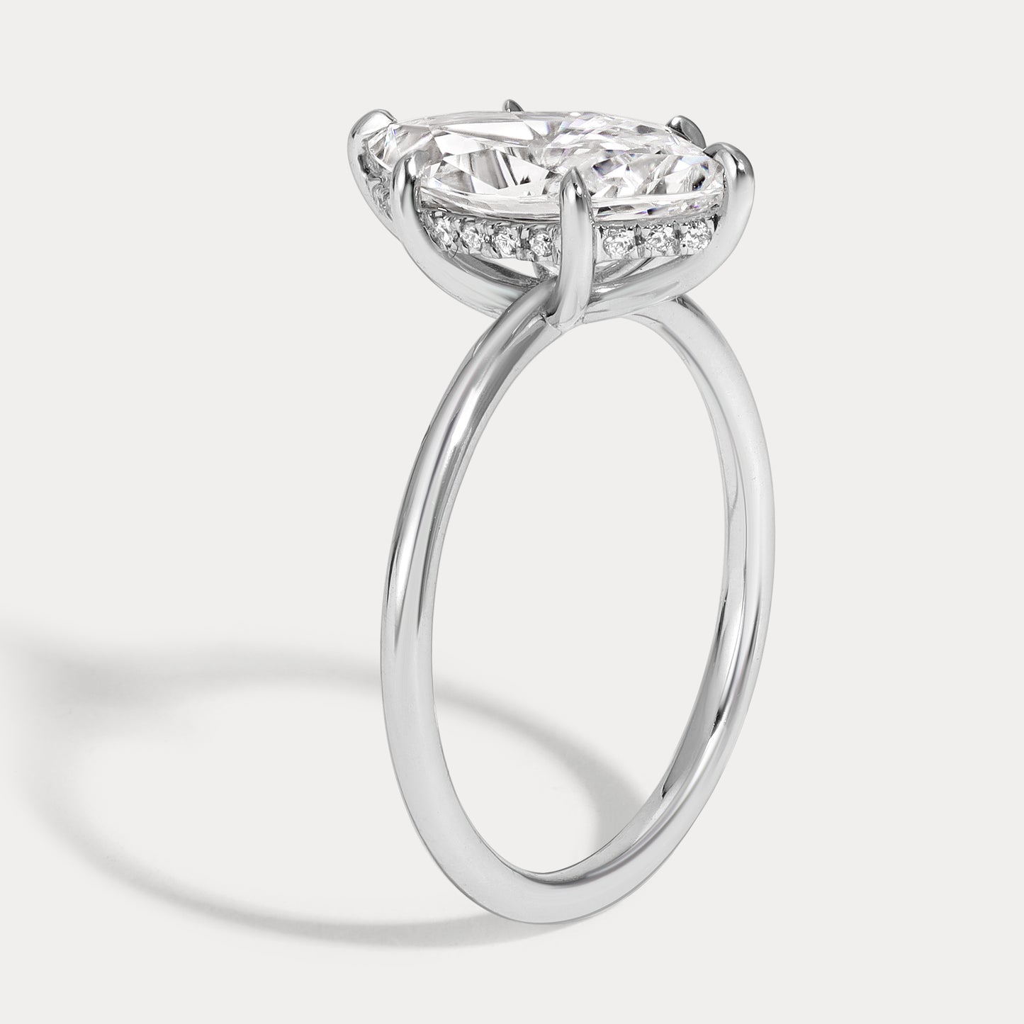 Courtney - 2.52ct Earth Mined Marquise Engagement Ring