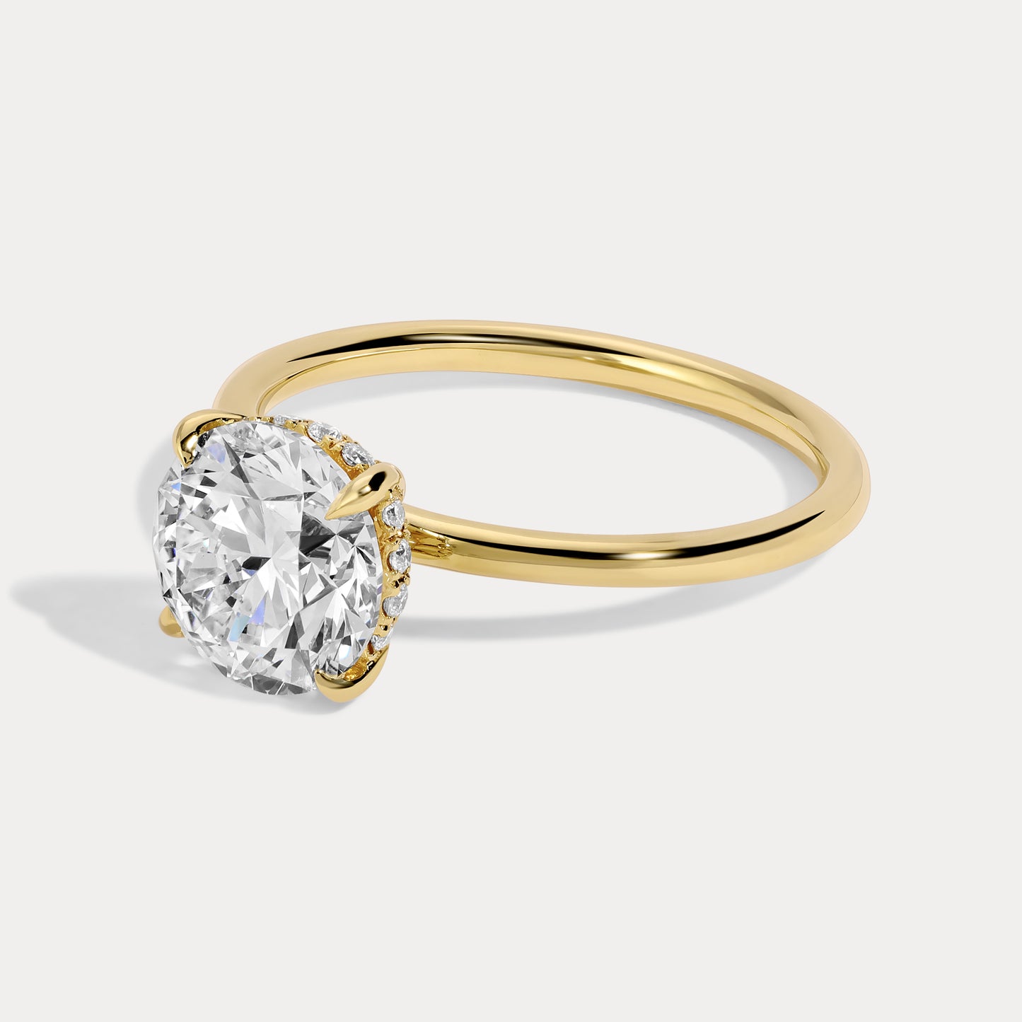 Allie - 2.00ct Lab Grown Round Engagement Ring