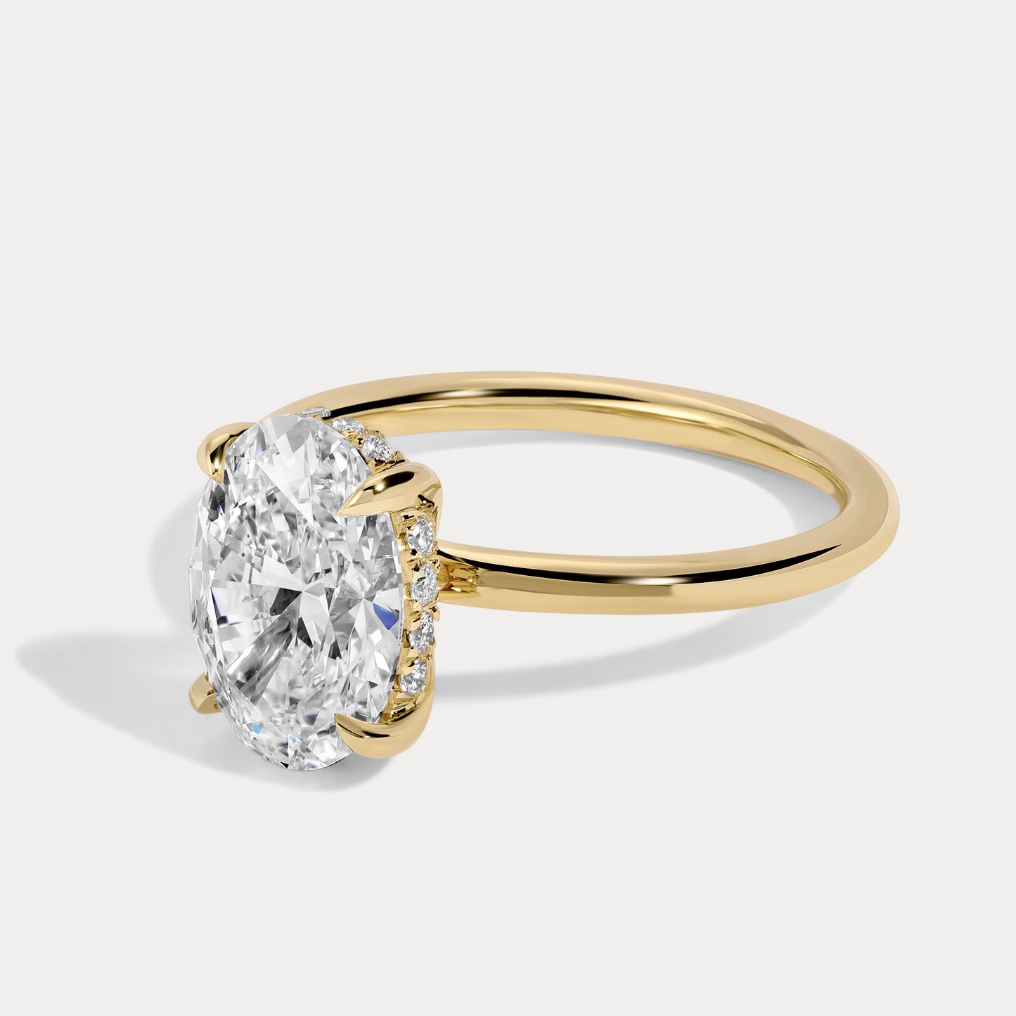 Sharon - 1.50ct Earth Mined Oval Engagement Ring