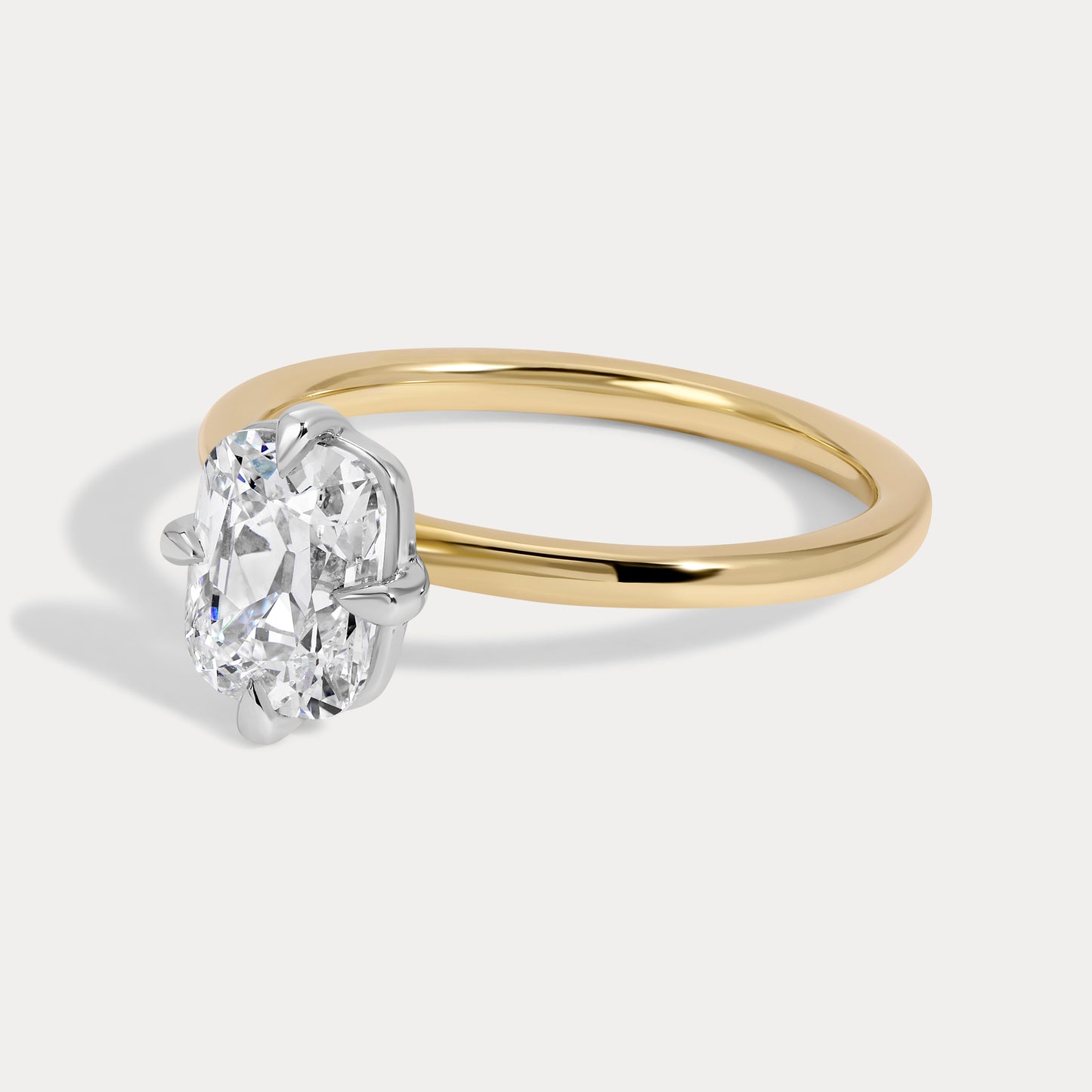 Lia - 1.29ct Lab Grown Old Mine Engagement Ring