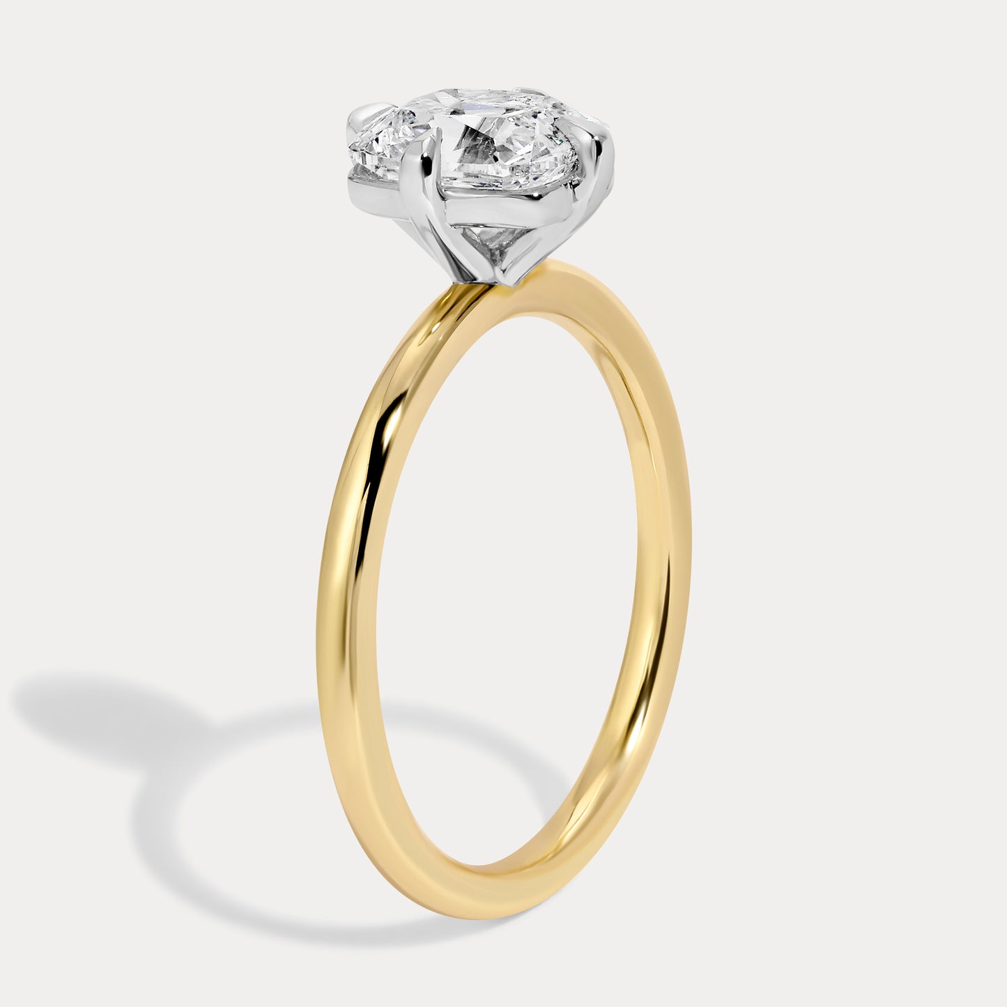 Lia - 1.29ct Lab Grown Old Mine Engagement Ring