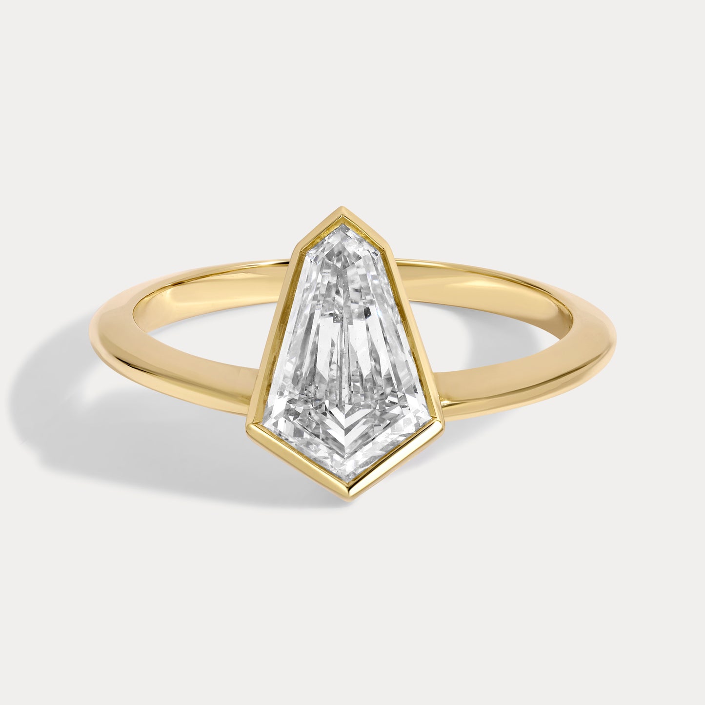 Eloise - 1.14ct Lab Grown Kite Engagement Ring