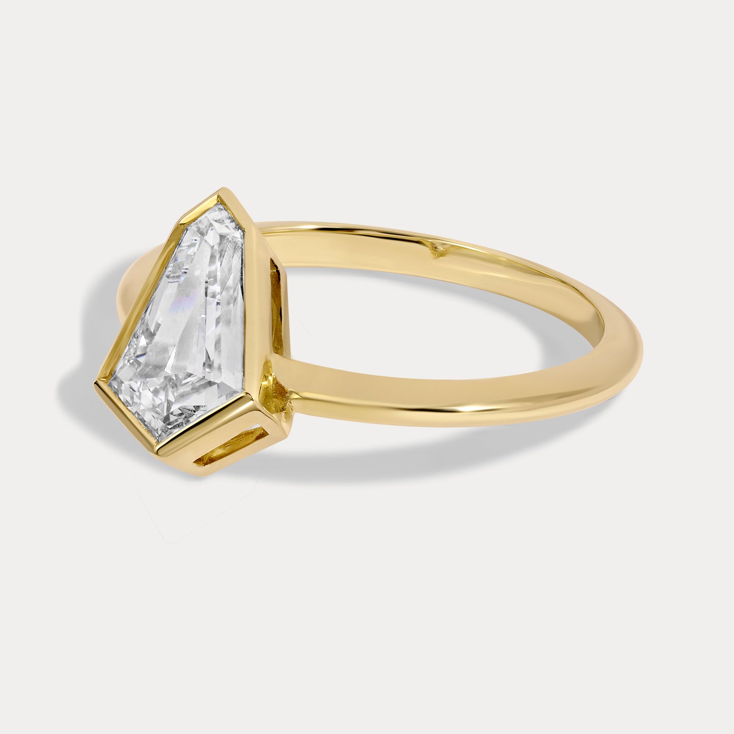 Eloise - 1.14ct Lab Grown Kite Engagement Ring