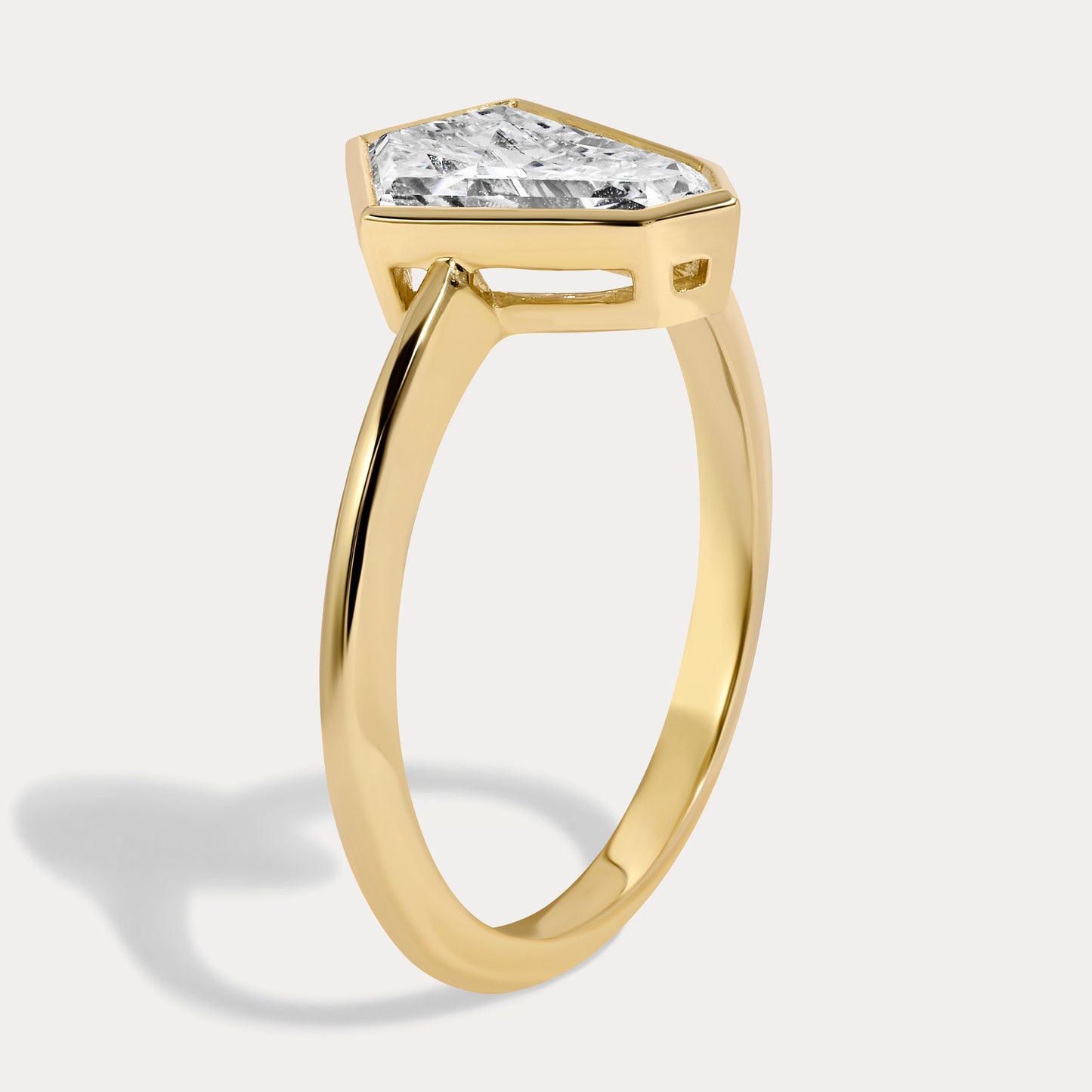 Eloise - 1.14ct Lab Grown Kite Engagement Ring