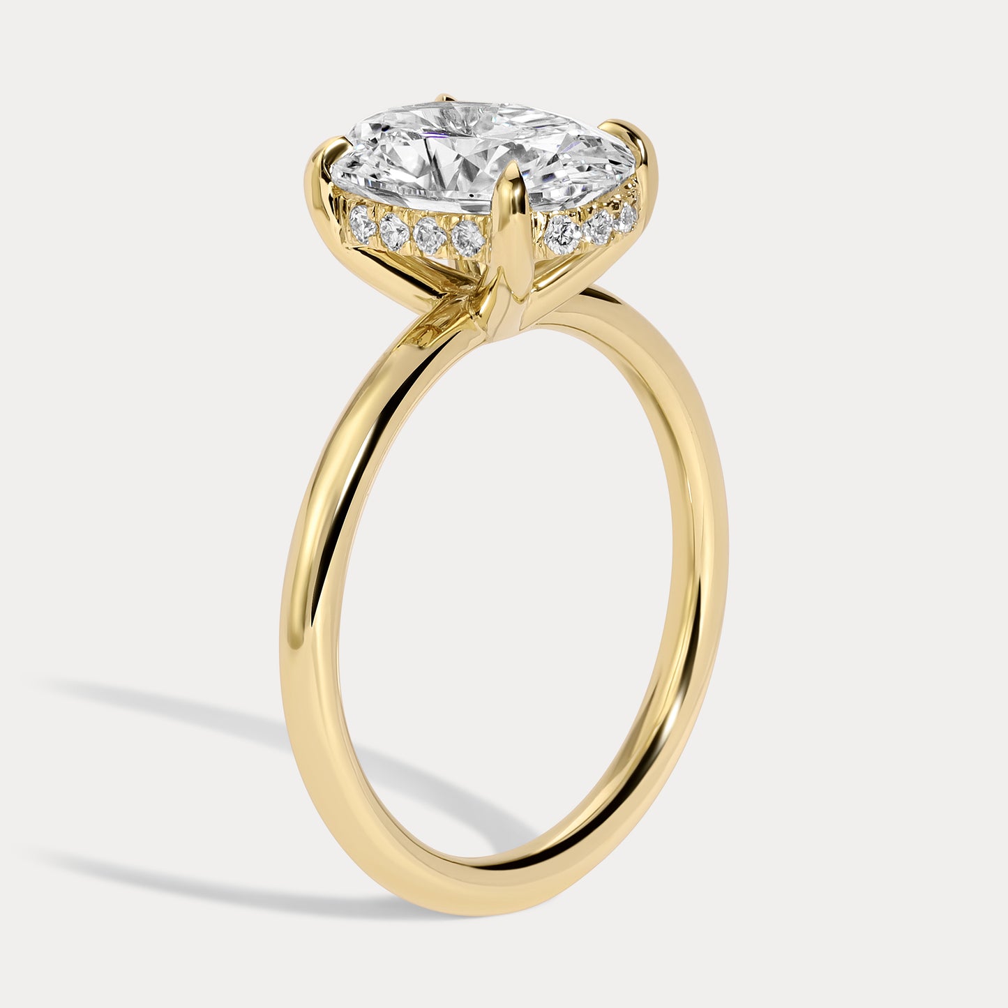 Sharon - 1.50ct Earth Mined Oval Engagement Ring