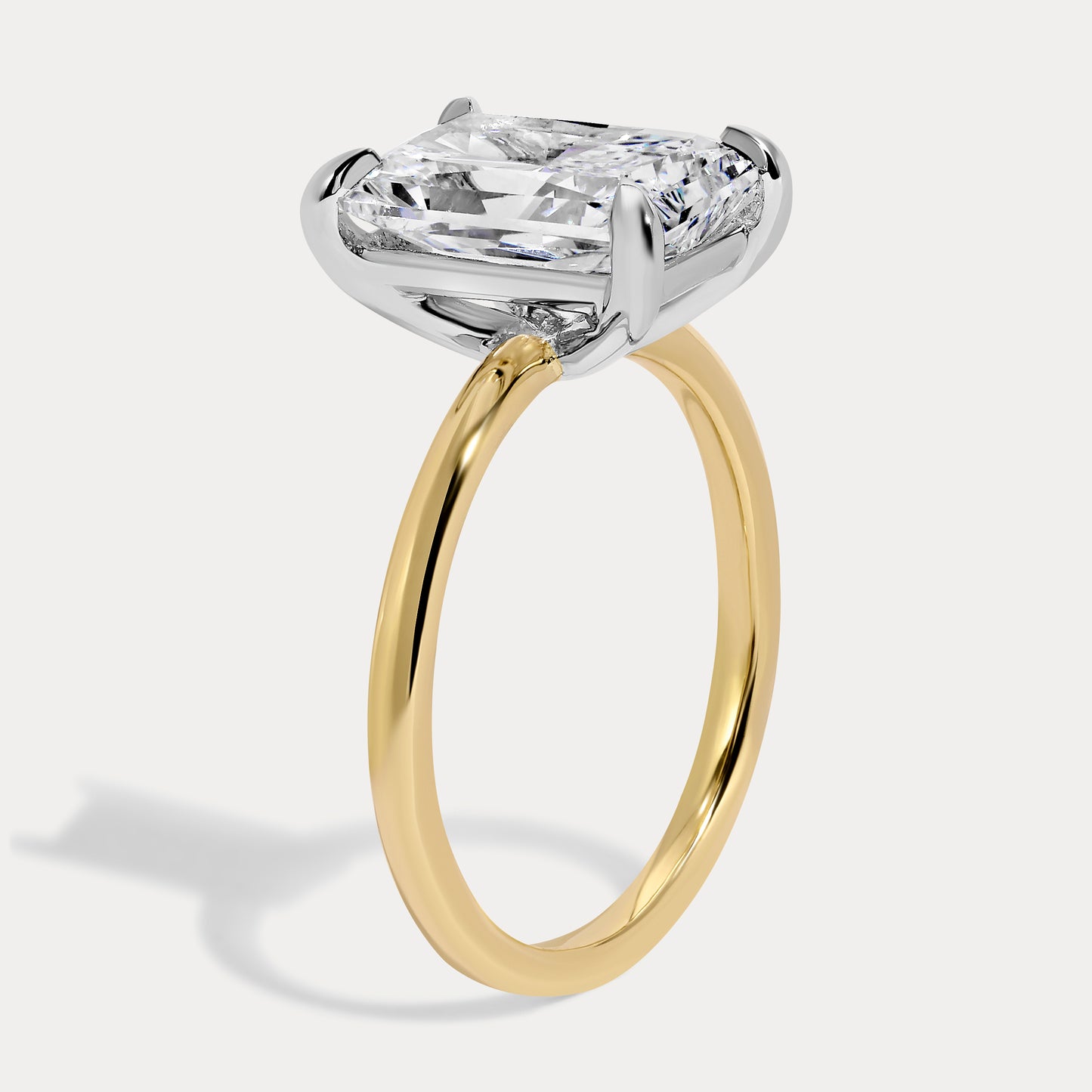 Luna - 3.25ct Lab Grown Radiant Engagement Ring