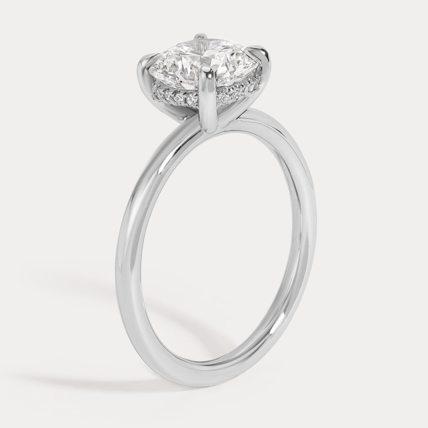 Lena - 1.73ct Lab Grown Round Engagement Ring