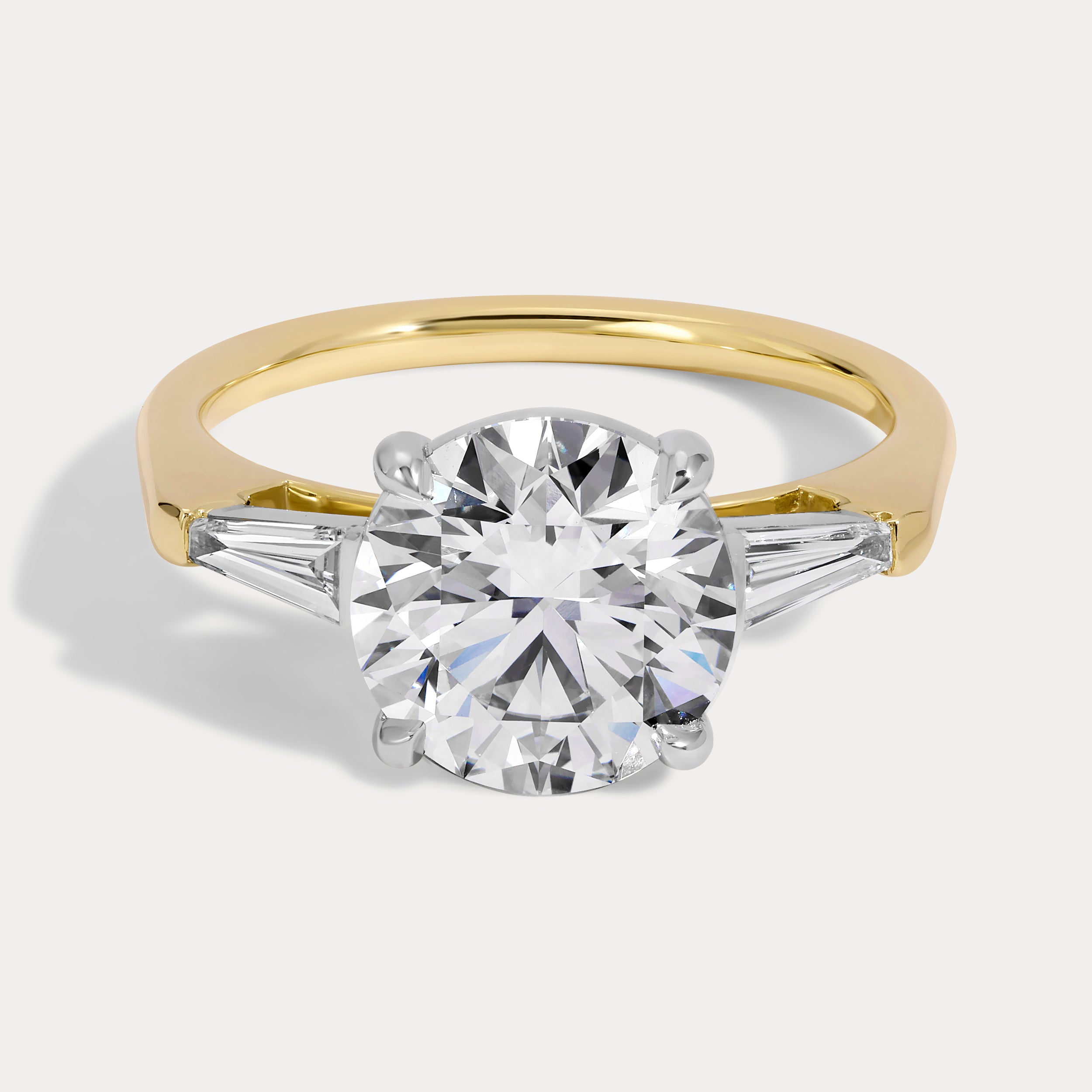 Bea - 2.80ct Lab Grown Round Brilliant Engagement Ring