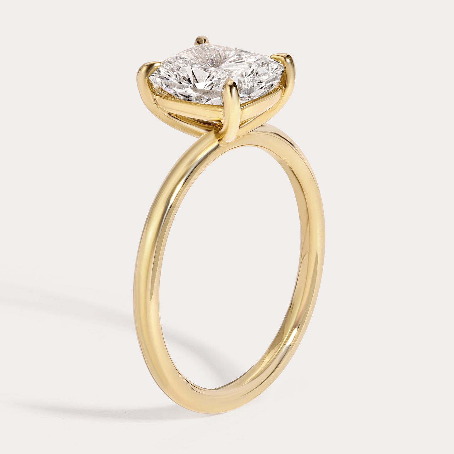 Quinn - 2.18ct Lab Grown Cushion Engagement Ring