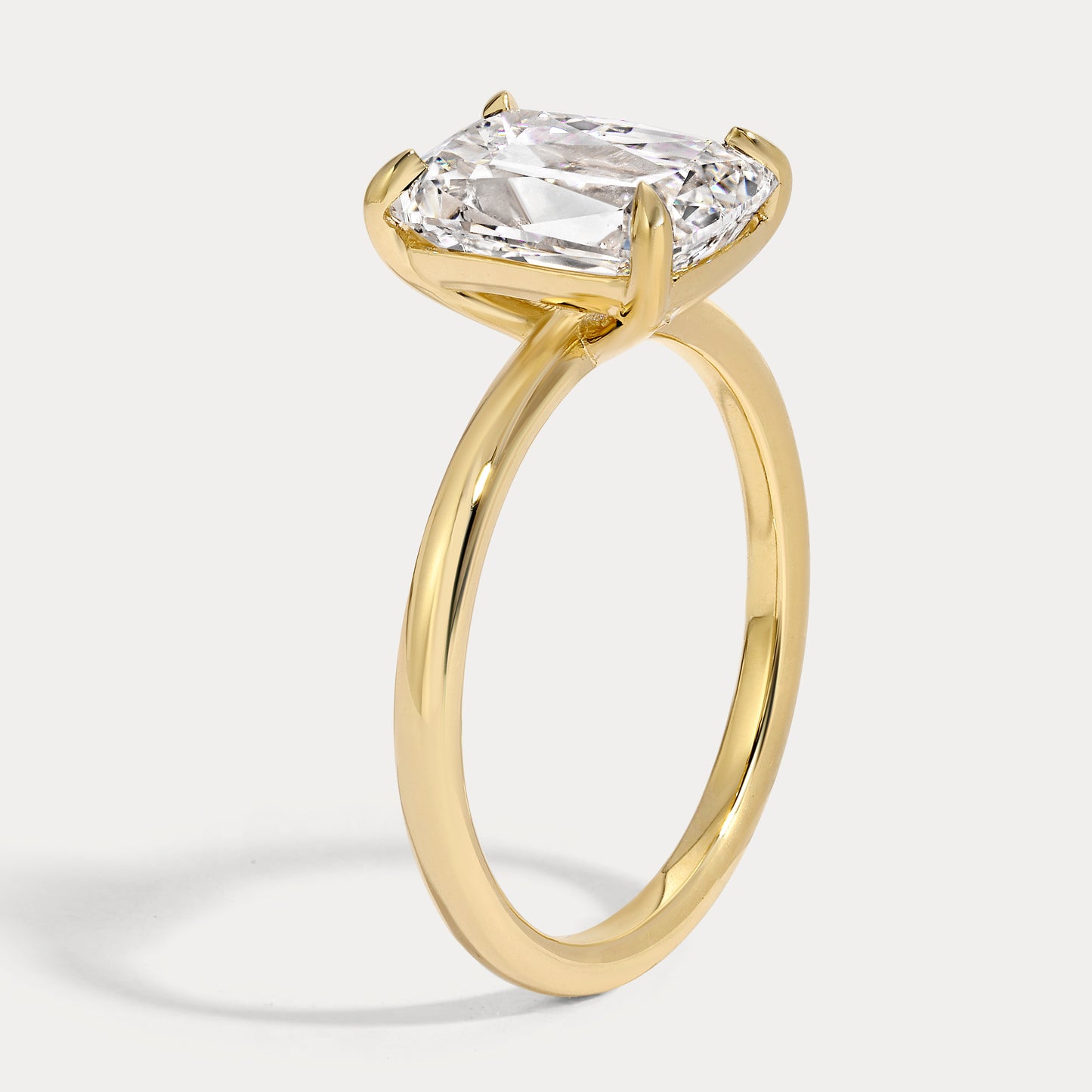 Noa - 3.07ct Lab Grown Crisscut Engagement Ring