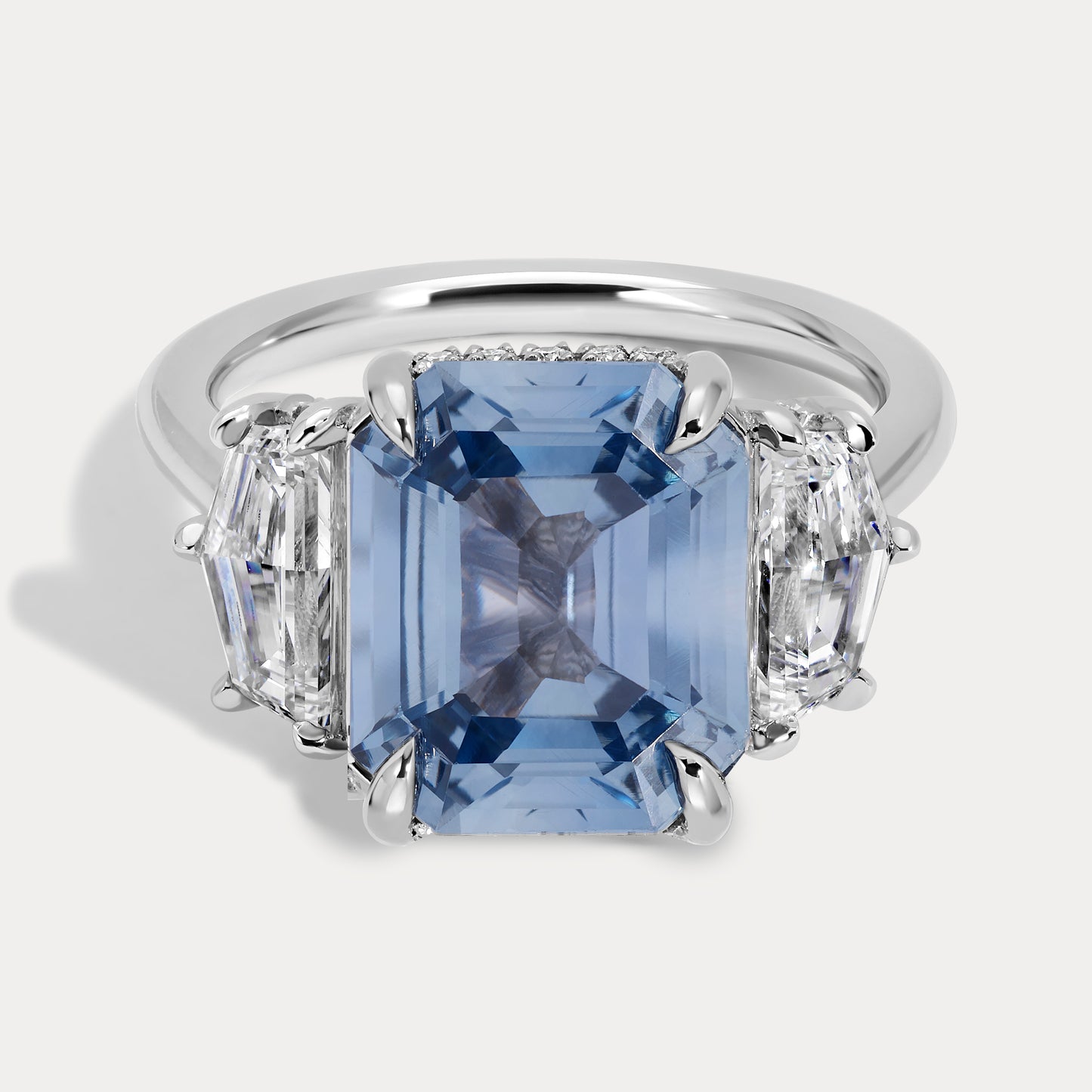 Julia - 5.02ct Earth Mined Sapphire Cocktail Ring