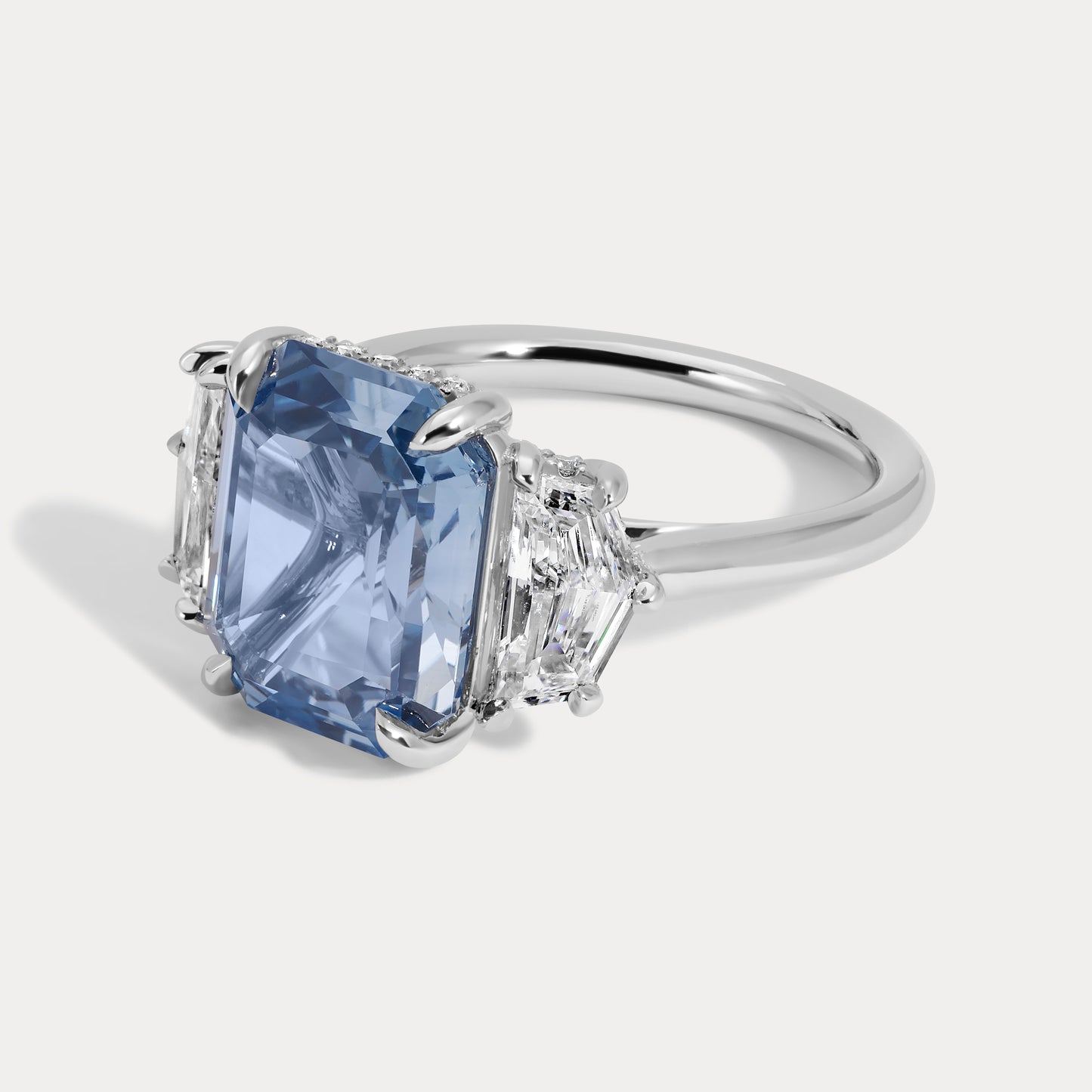 Julia - 5.02ct Earth Mined Sapphire Cocktail Ring