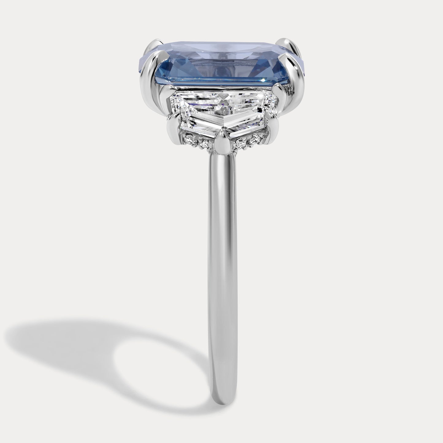 Julia - 5.02ct Earth Mined Sapphire Cocktail Ring