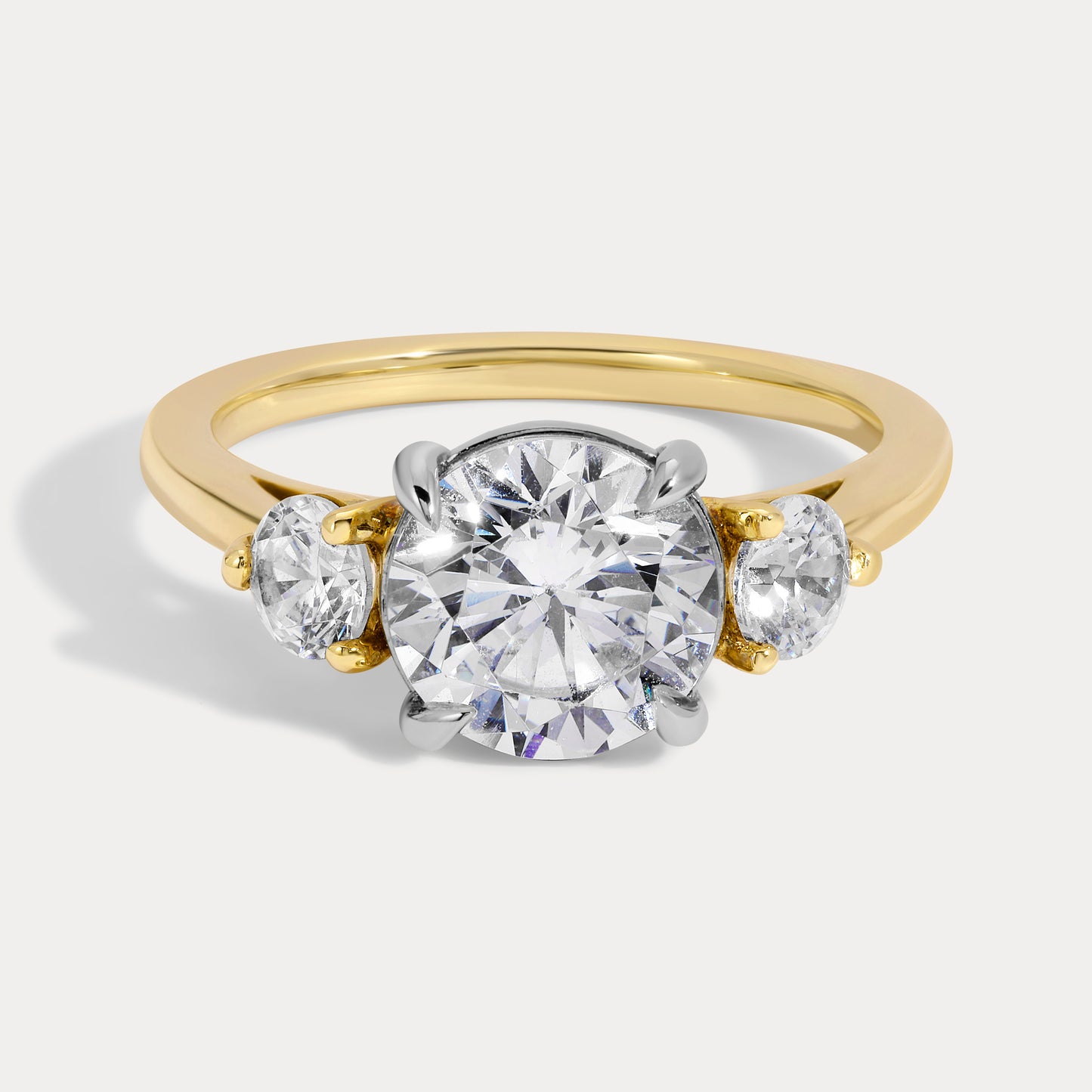 Cora - 2.02ct Earth Mined Round Engagement Ring