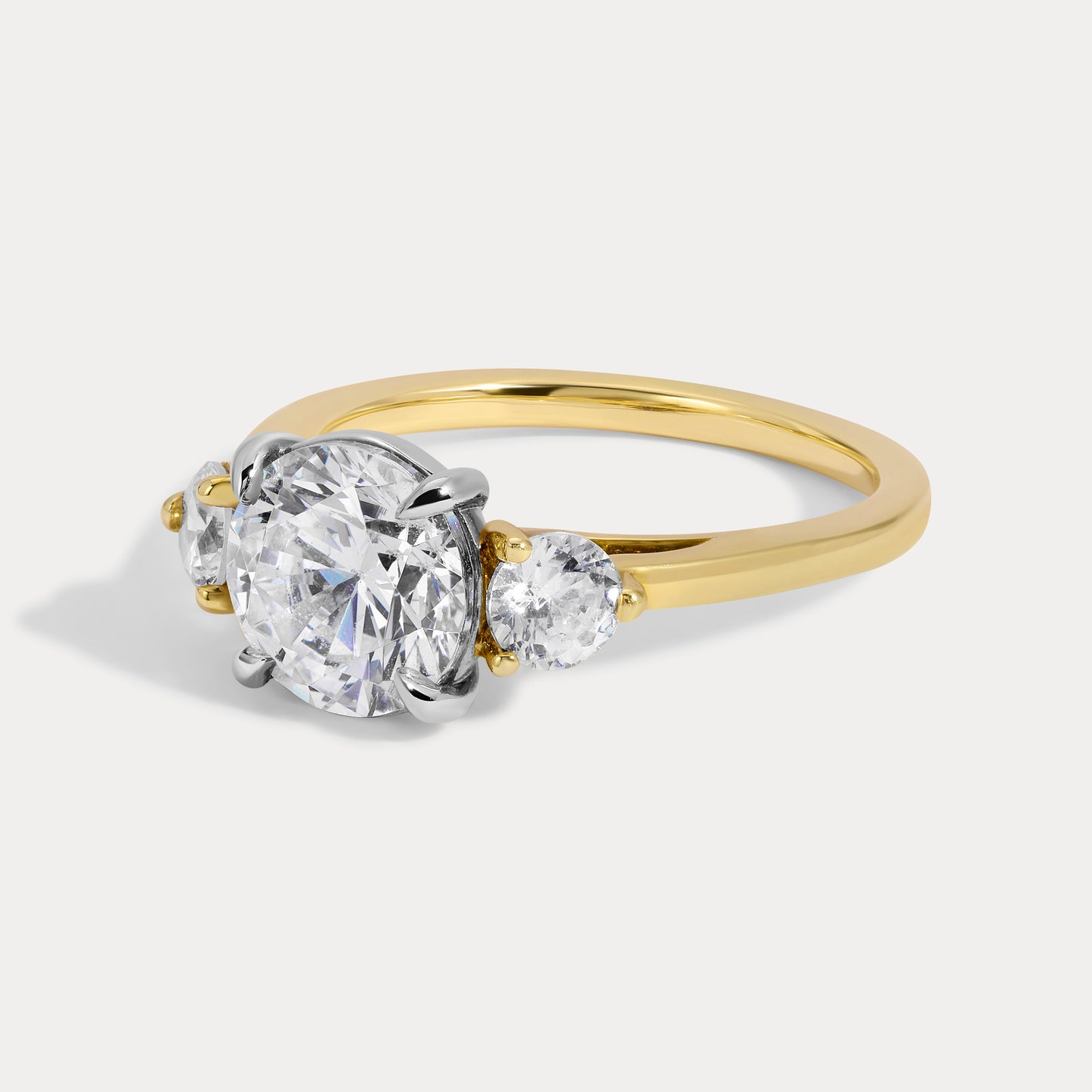 Cora - 2.02ct Earth Mined Round Engagement Ring