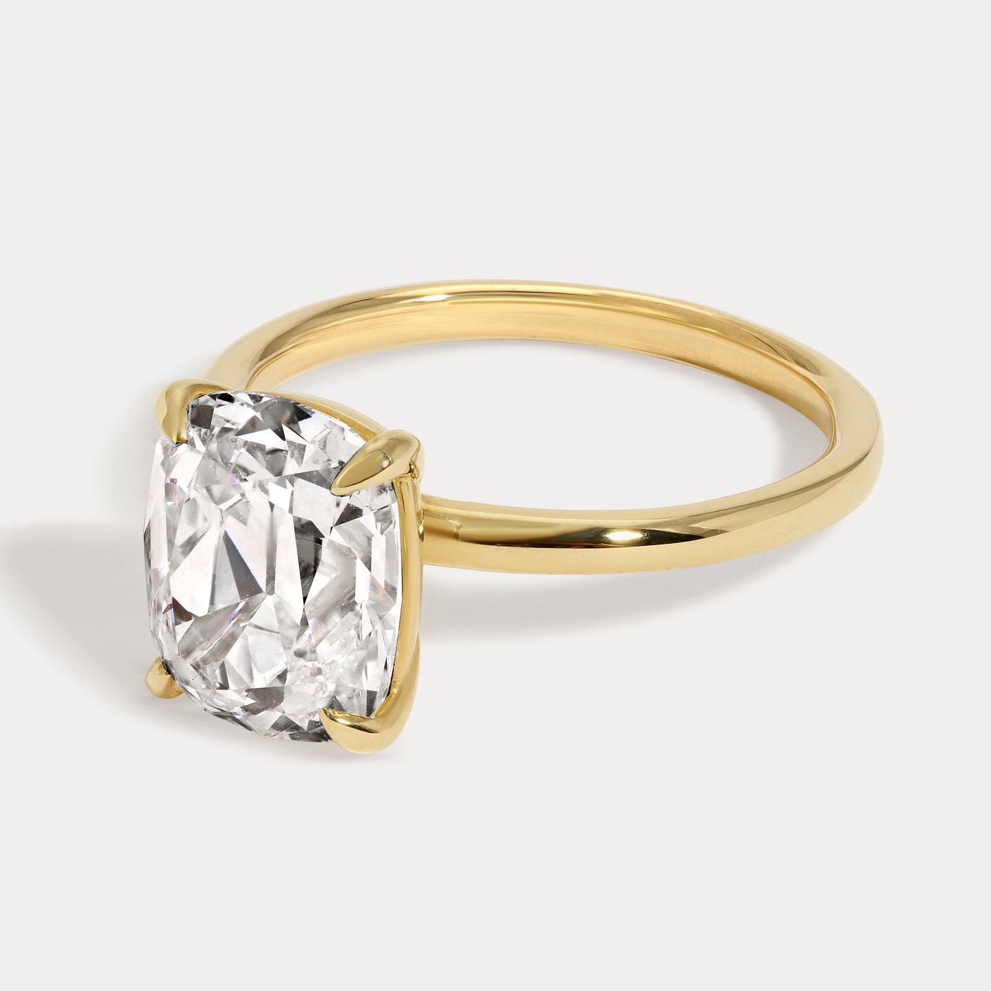 Jackie - 3.16ct Lab Grown Old Mine Engagement Ring