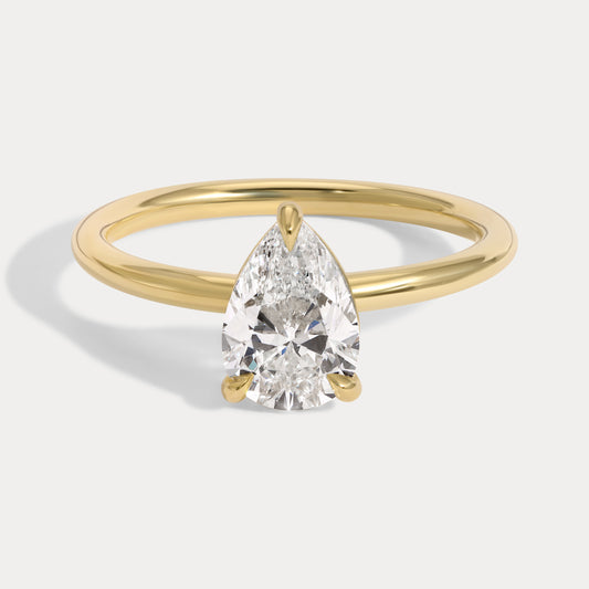 Harper - 1.21ct Earth Mined Pear Engagement Ring