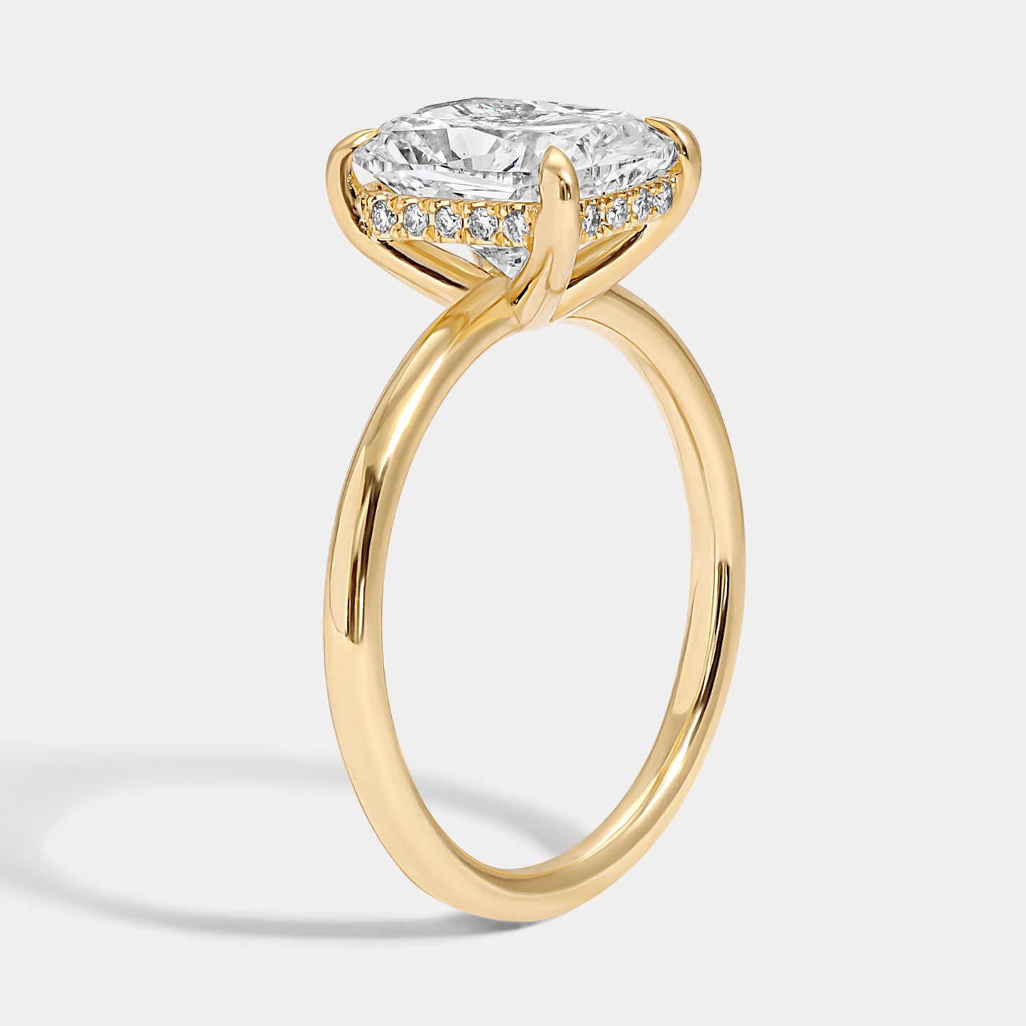 Remi - 2.51ct Lab Grown Cushion Engagement Ring