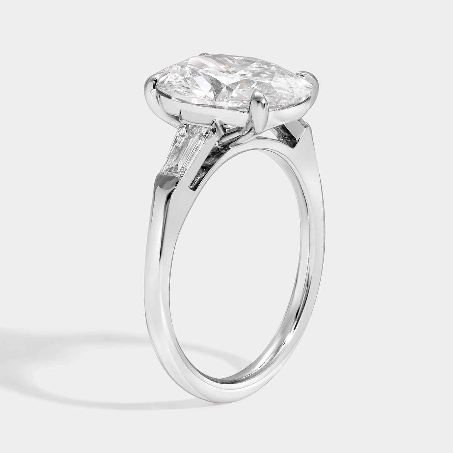 Taylor - 3.50ct Lab Grown Oval Engagement Ring