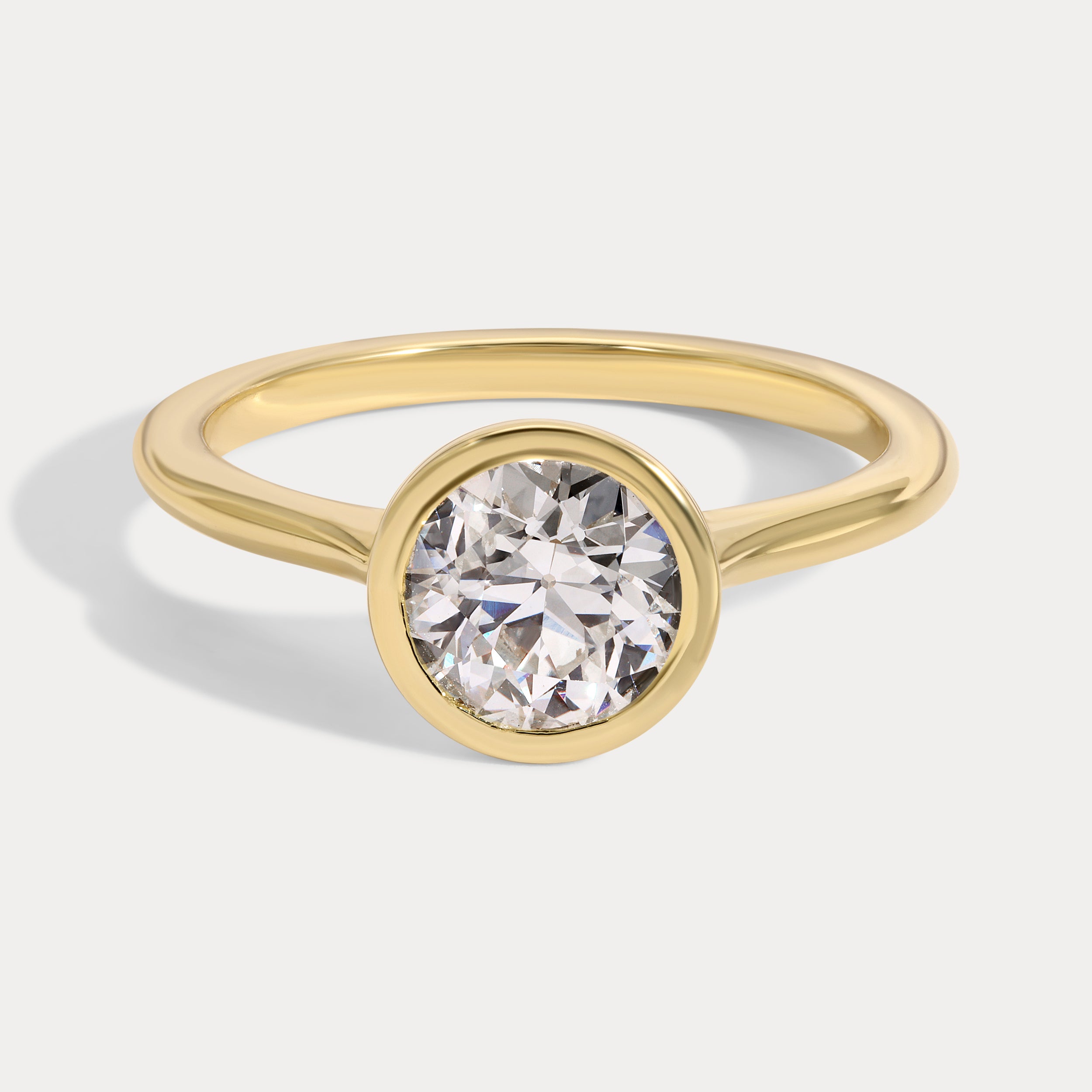 Elsie - 1.26ct Earth Mined Old European Engagement Ring