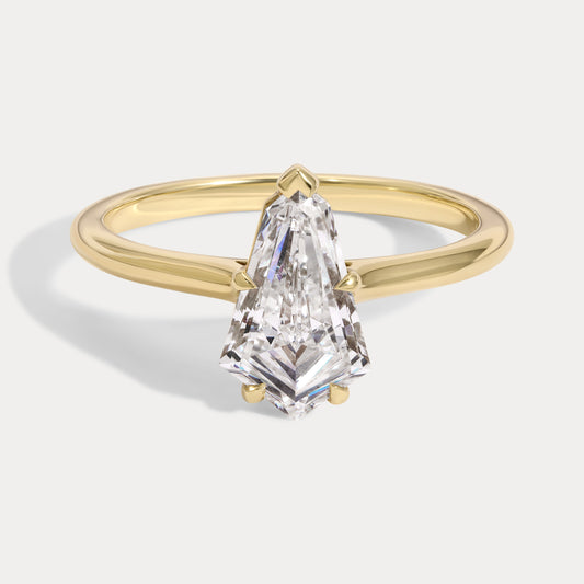 Claire - 1.25ct Lab Grown Kite Engagement Ring