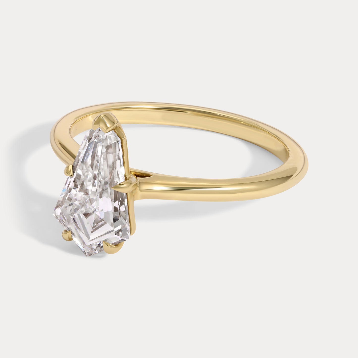 Claire - 1.25ct Lab Grown Kite Engagement Ring