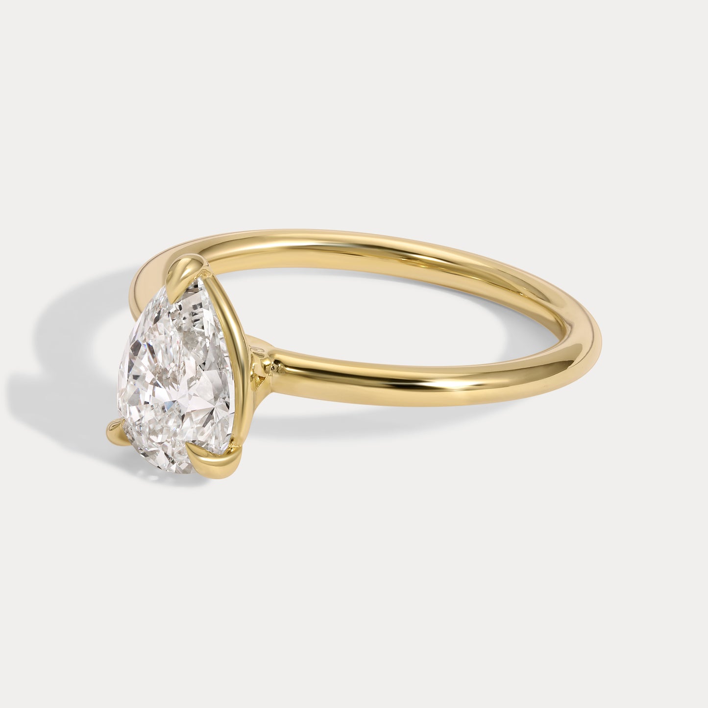 Harper - 1.21ct Earth Mined Pear Engagement Ring