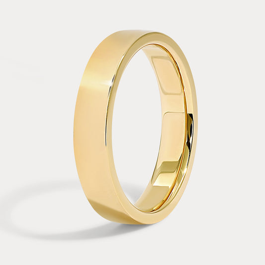 Flat Gold Band