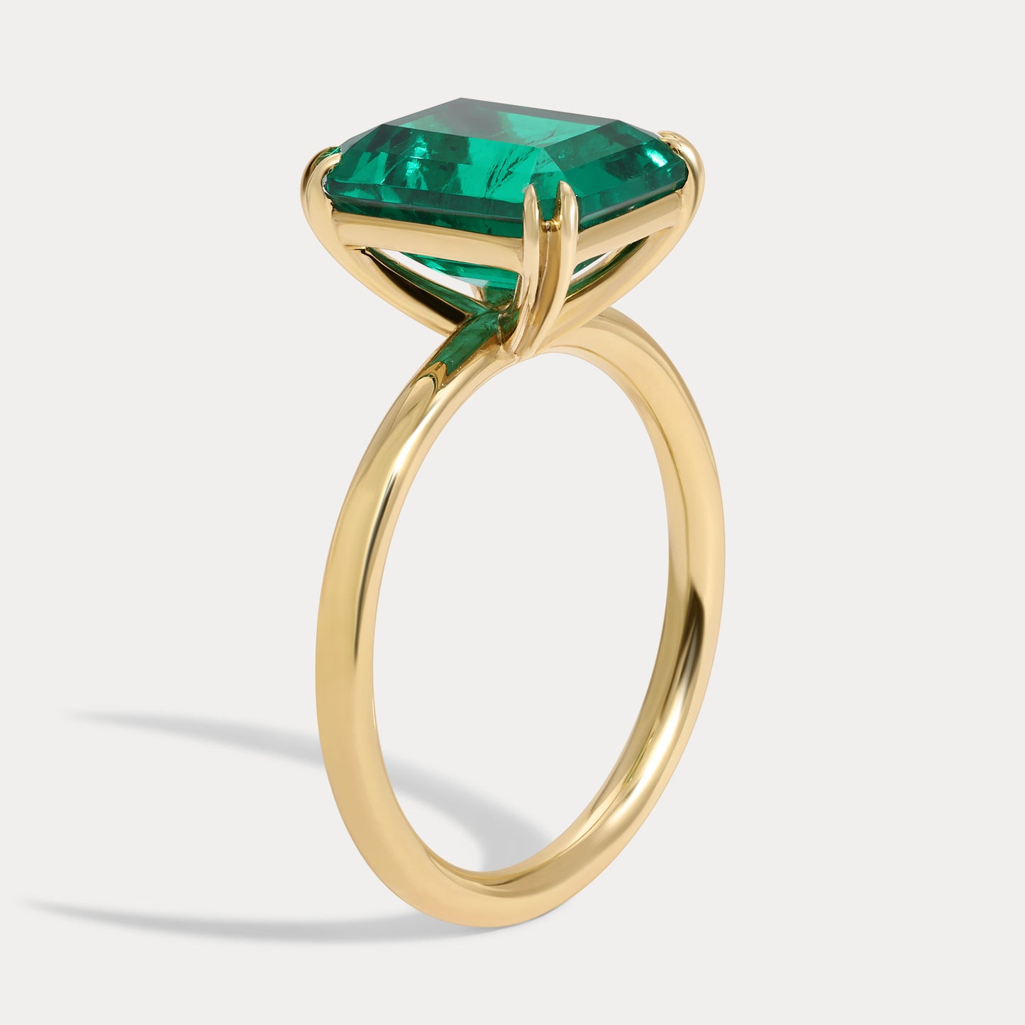 Mia - 3.00ct Lab Grown Emerald Cocktail Ring