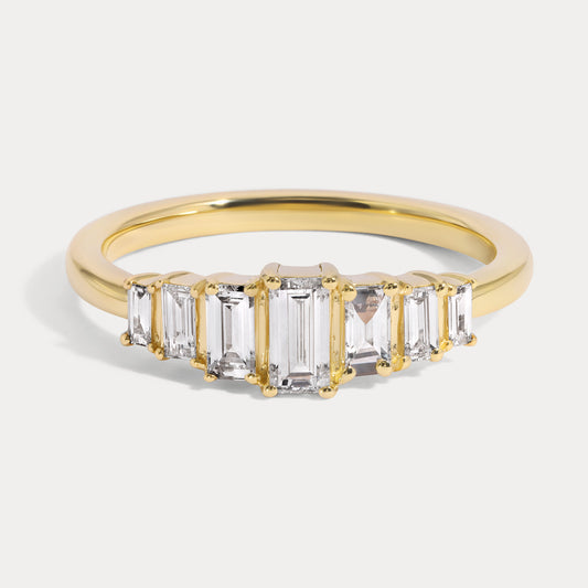 Charlotte - 0.50ctw Lab Grown Baguette Engagement Ring