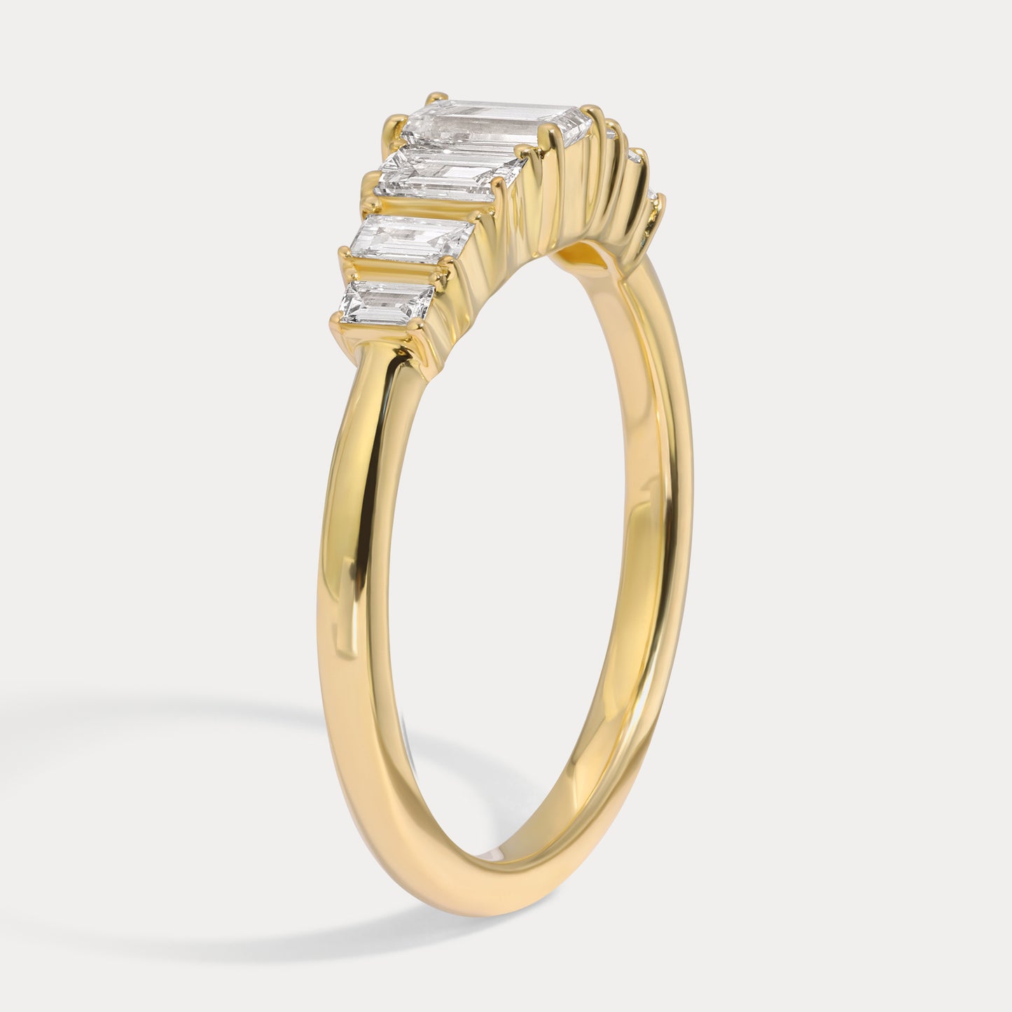 Charlotte - 0.50ctw Lab Grown Baguette Engagement Ring