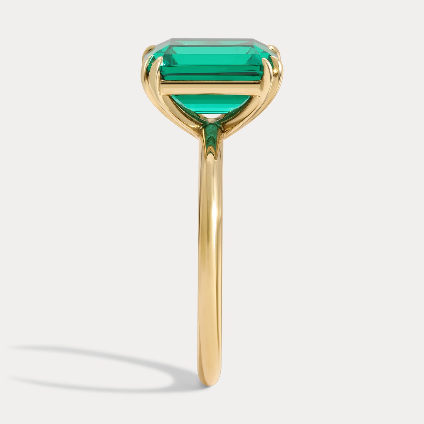 Mia - 3.00ct Lab Grown Emerald Cocktail Ring